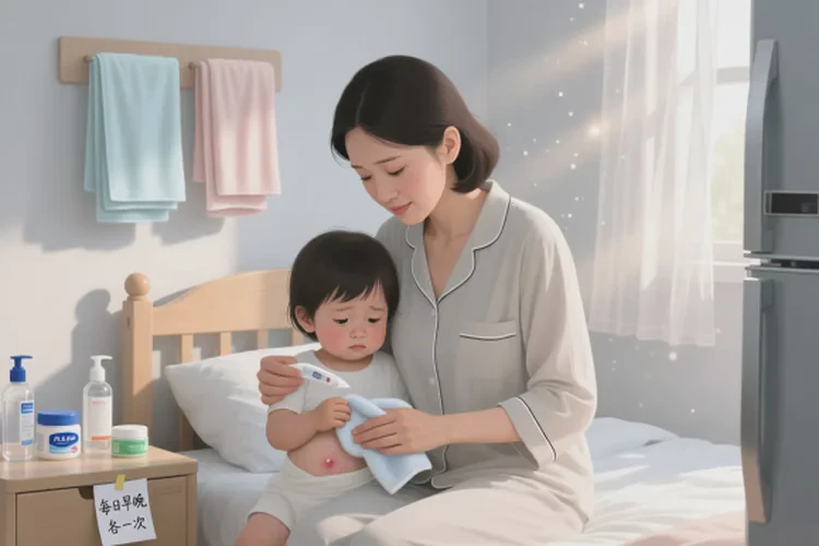 小孩肚子容易长湿疹能不能治愈(图2)