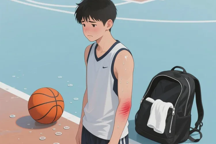 中学生手臂上经常起湿疹能治愈吗(图1)