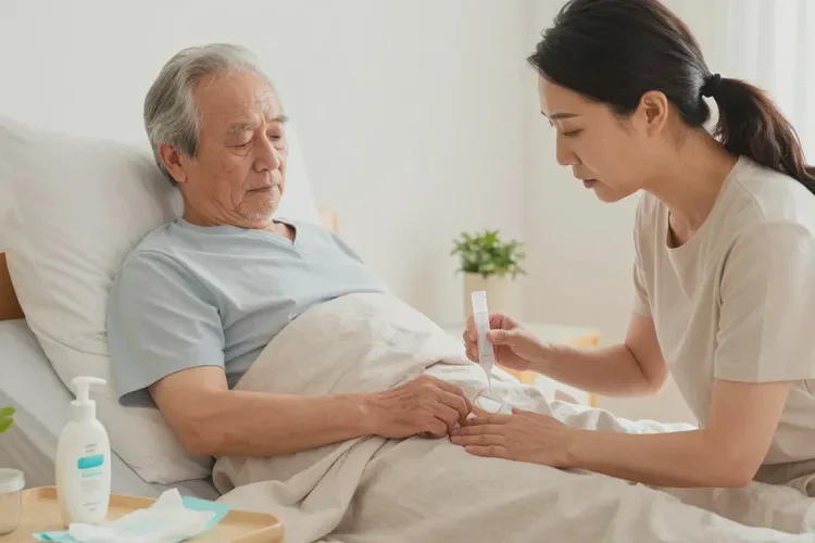 高龄老人屁股有湿疹能治愈吗(图1)