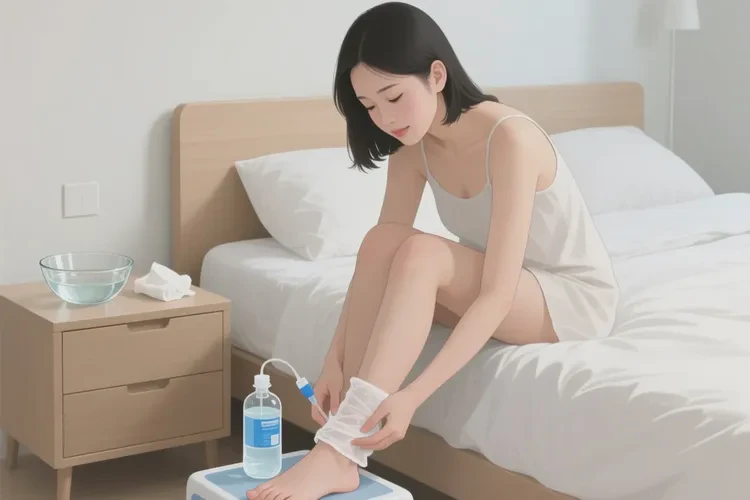 青年人脚上起湿疹能治愈吗(图1)