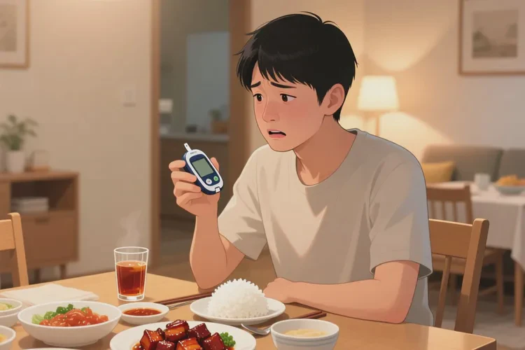 29岁晚餐血糖14.1是怎么回事(图1)