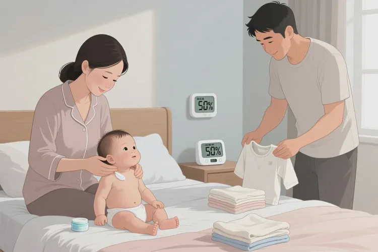 宝宝脖子上起湿疹能不能治愈(图3)