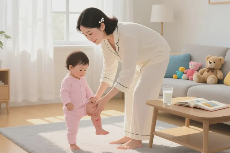 幼儿小腿上经常起湿疹能治愈吗(图1)