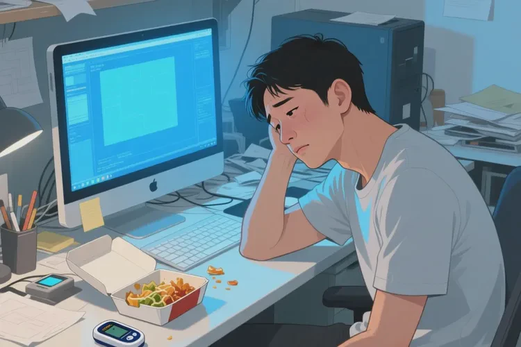 28岁晚上血糖7.8是怎么回事(图2)