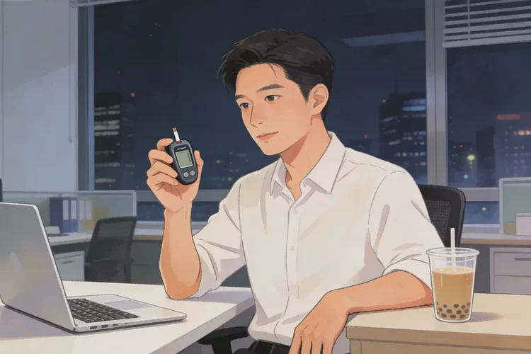 28岁晚上血糖12.9是怎么回事(图1)