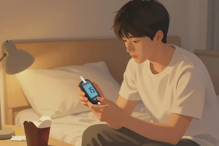 28岁晚上血糖7.8是怎么回事(图1)