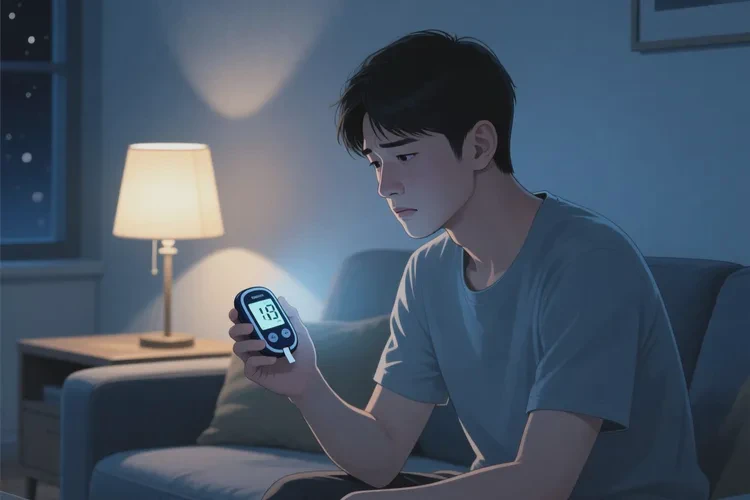 28岁晚上血糖14.1是怎么回事(图1)