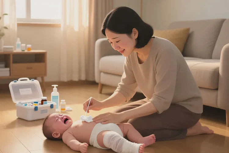 宝宝大腿容易起湿疹能不能治愈(图1)