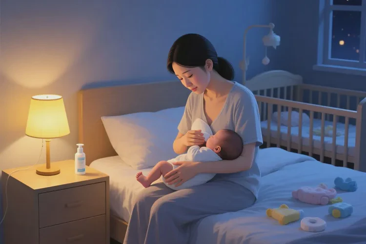 哺乳期妈妈小腿有湿疹能治愈吗(图1)