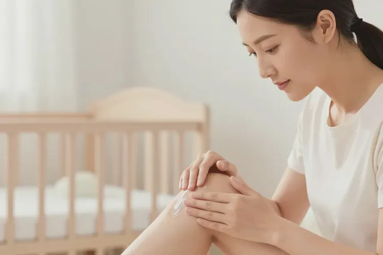 哺乳期妈妈小腿上出湿疹能治愈吗(图1)