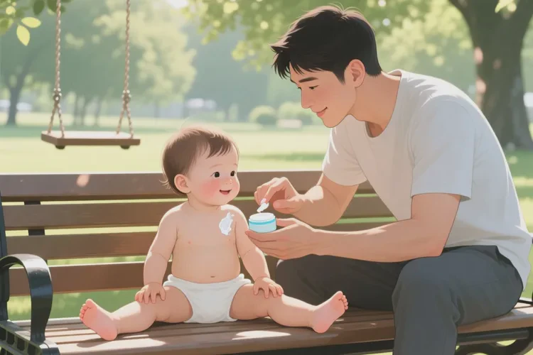 宝宝大腿容易起湿疹能不能治愈(图3)