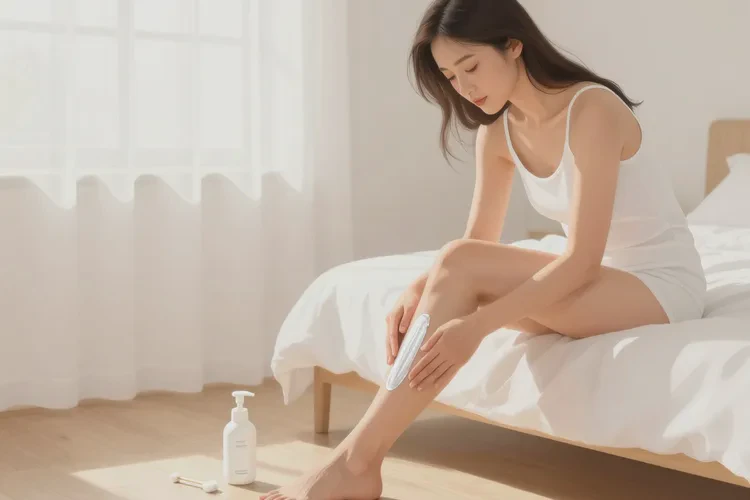 女人小腿出现湿疹能治愈吗(图1)