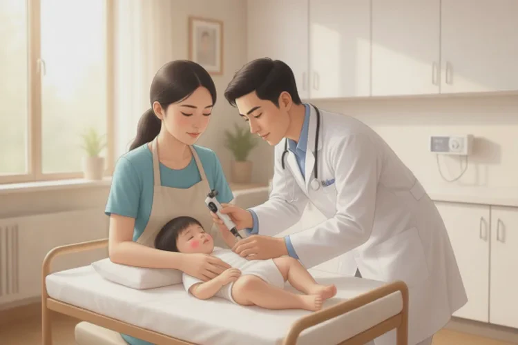 婴儿身上容易起湿疹能不能治愈(图1)