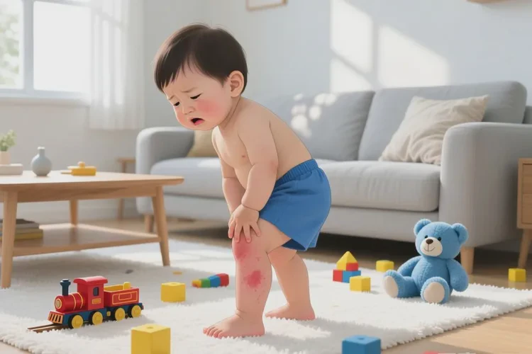 幼儿小腿上容易长湿疹能治愈吗(图2)