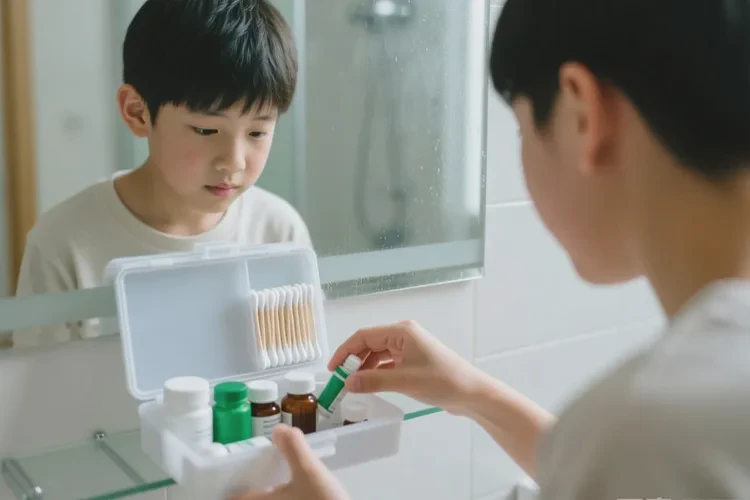 中学生屁股偶尔起湿疹能治愈吗(图1)