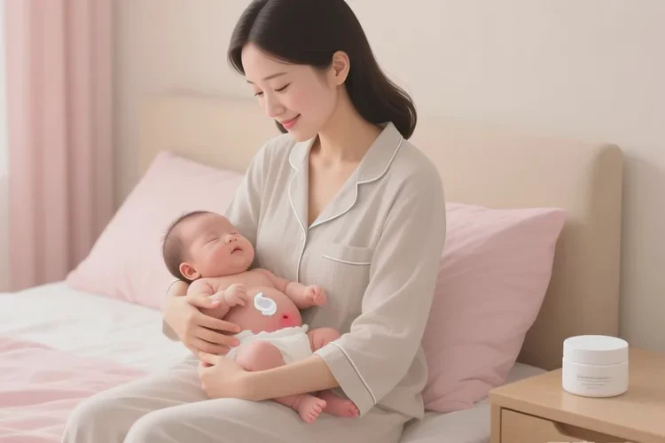 婴儿肚子偶尔长湿疹能不能治愈(图1)