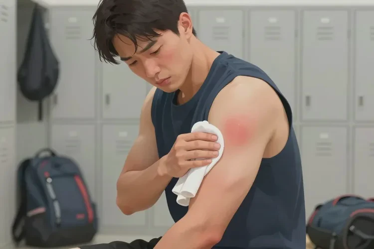 男性四肢偶尔长湿疹能治愈吗(图1)