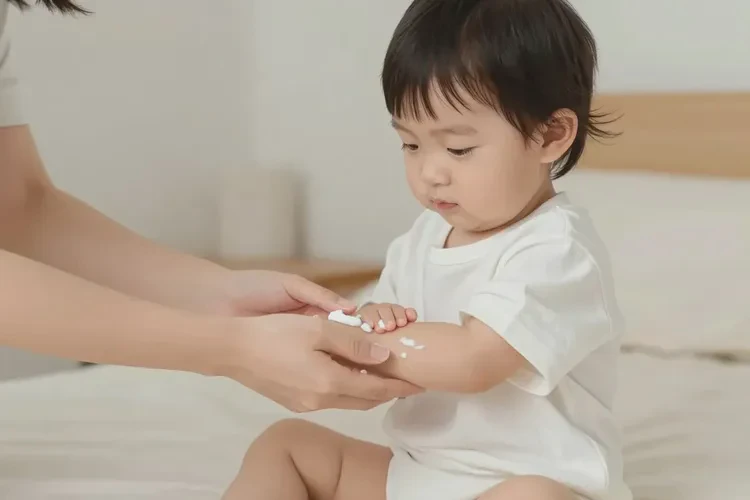 幼儿身上偶尔起湿疹能治愈吗(图2)