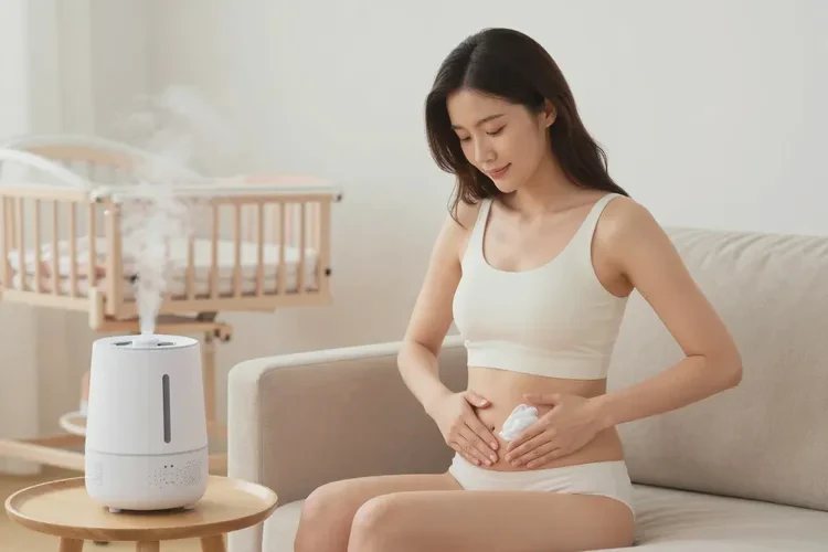 哺乳期妈妈肚子偶尔长湿疹能治愈吗(图2)