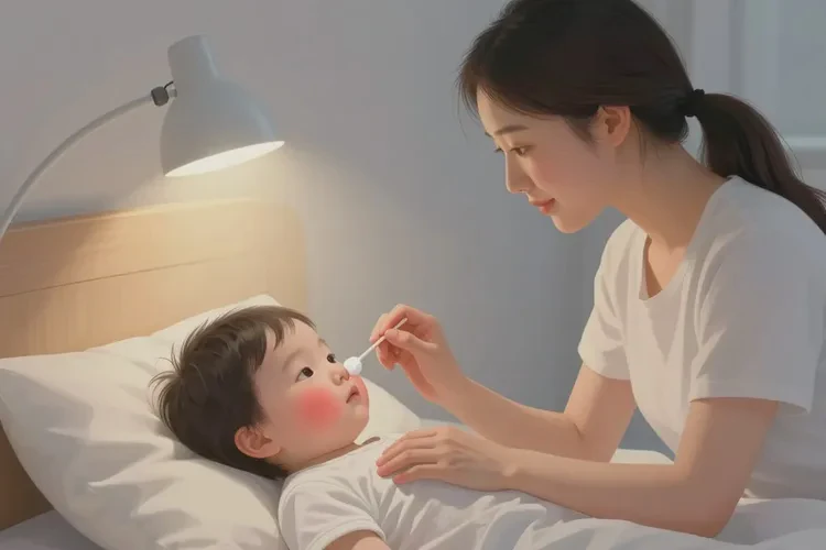 婴儿面部经常起湿疹能不能治愈(图1)