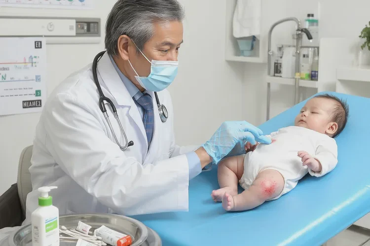 宝宝肚子偶尔长湿疹能不能治愈(图2)