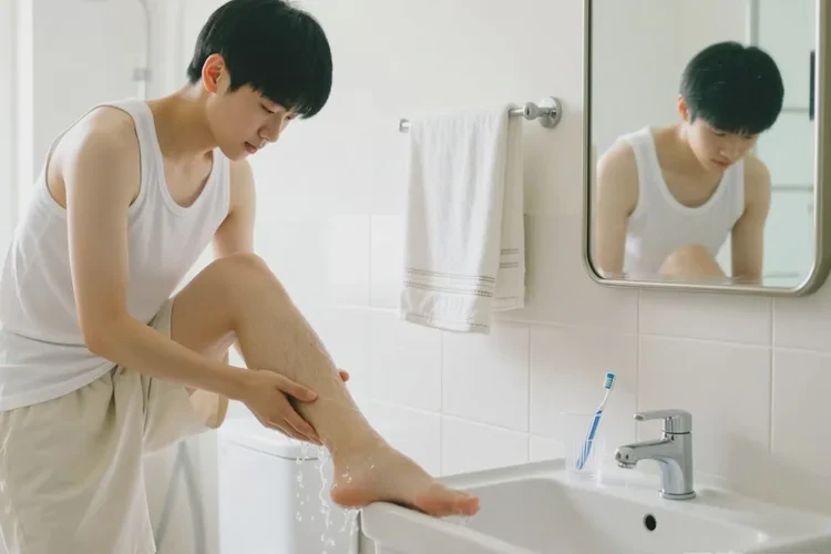 中学生小腿偶尔长湿疹能治愈吗(图3)