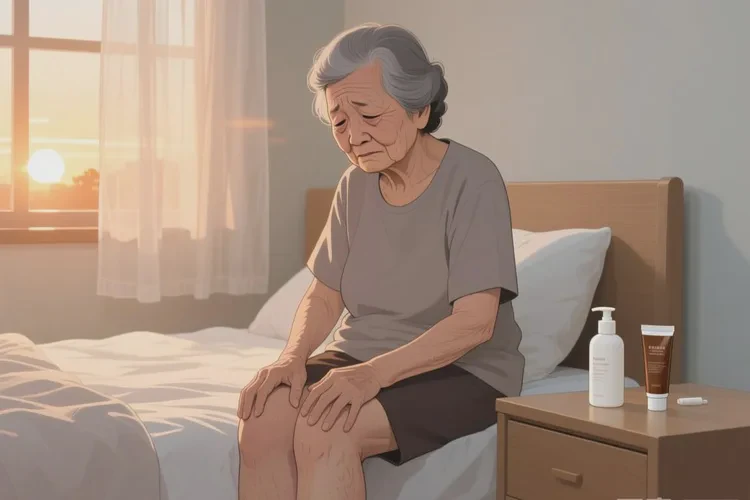 高龄老人大腿容易长湿疹能治愈吗(图1)