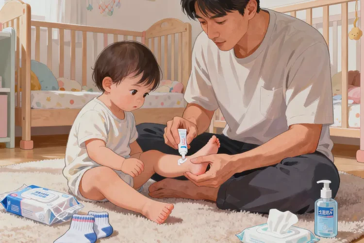 婴儿脚上经常长湿疹能不能治愈(图2)