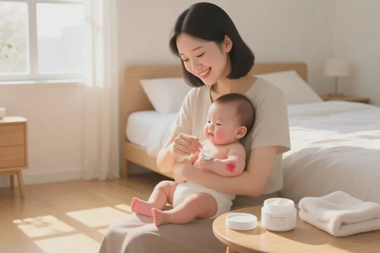 婴幼儿手臂上容易起湿疹能不能治愈(图1)