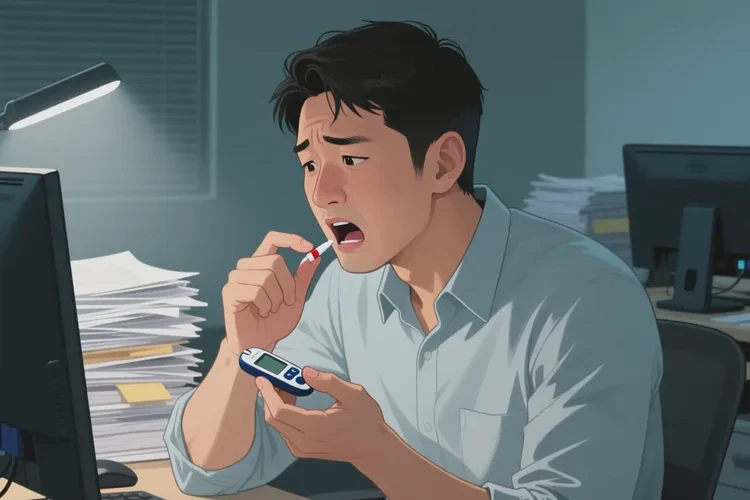 29岁晚餐血糖27.6是怎么回事(图1)