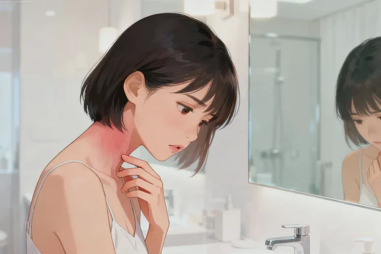 女性脖子经常起湿疹能治愈吗(图1)