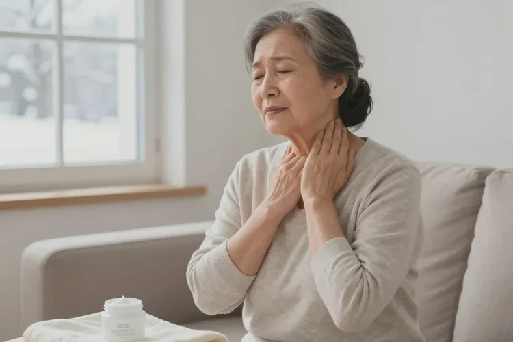 高龄老人脖子上长湿疹能治愈吗(图1)