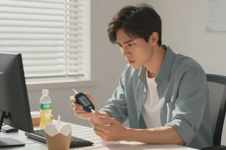 28岁下午血糖25.4是怎么回事(图1)