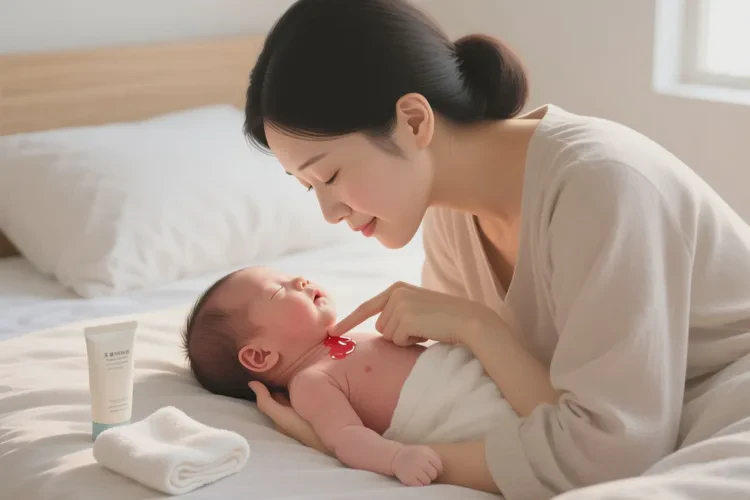 新生儿脖子上容易长湿疹能治愈吗(图2)