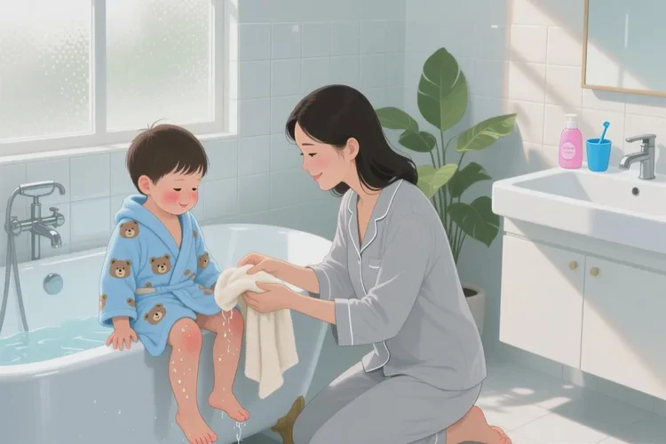 孩子大腿经常起湿疹能不能治愈(图1)