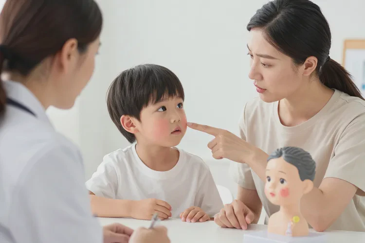 小孩脸上偶尔起湿疹能不能治愈(图4)