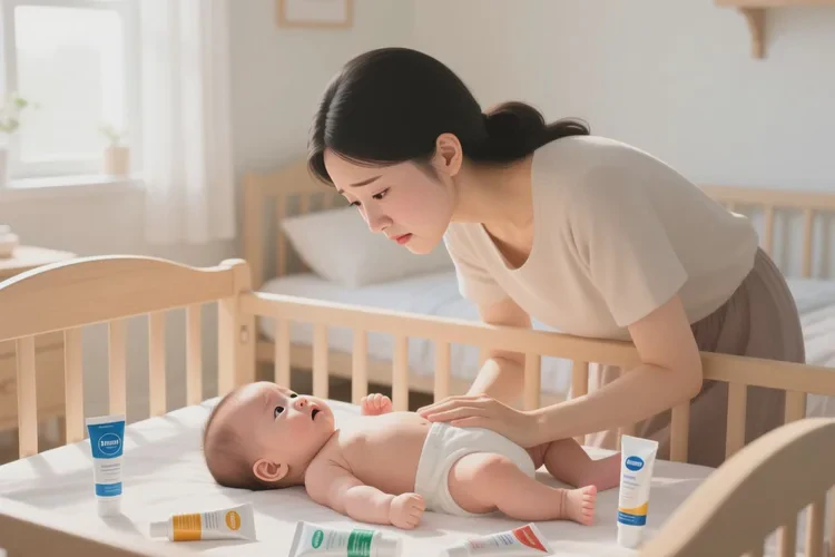 新生儿肛周容易起湿疹能治愈吗(图1)