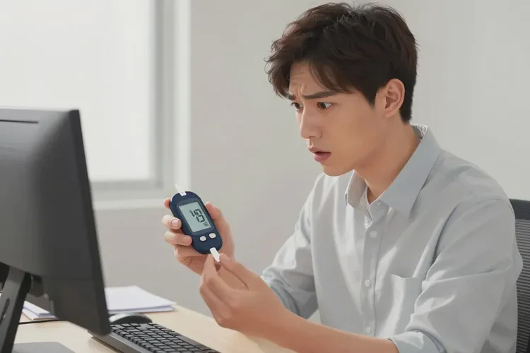 28岁下午血糖24.8是怎么回事(图1)