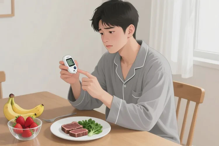 29岁晚餐血糖4点1是怎么回事(图1)