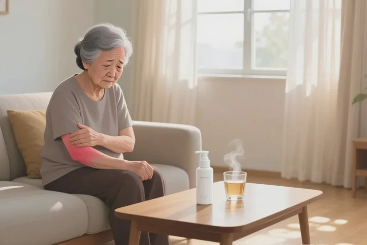 高龄老人手臂经常长湿疹能治愈吗(图1)