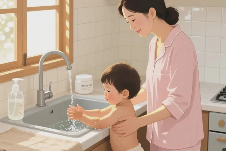 幼儿手上出湿疹能治愈吗(图1)