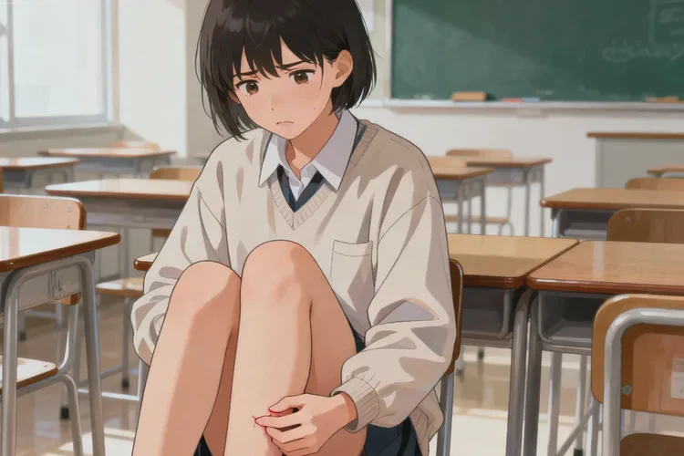 中学生大腿上经常长湿疹能治愈吗(图1)