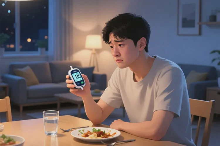 29岁晚餐血糖15点6是怎么回事(图1)