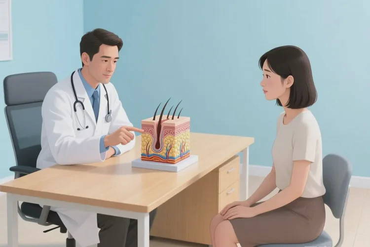 女生小腿上偶尔起湿疹可以治愈吗(图2)