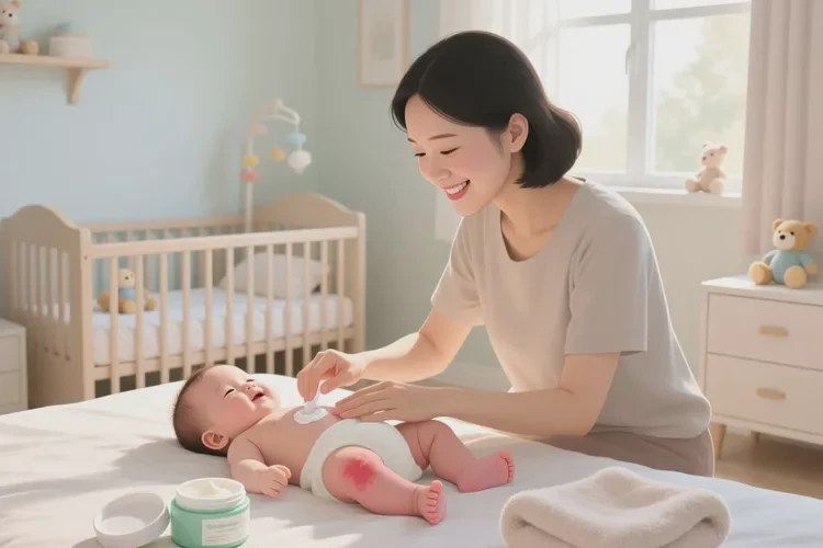 婴幼儿小腿上有湿疹能不能治愈(图1)