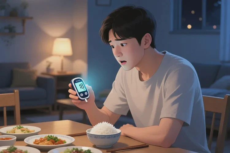 29岁晚餐血糖18.1是怎么回事(图1)