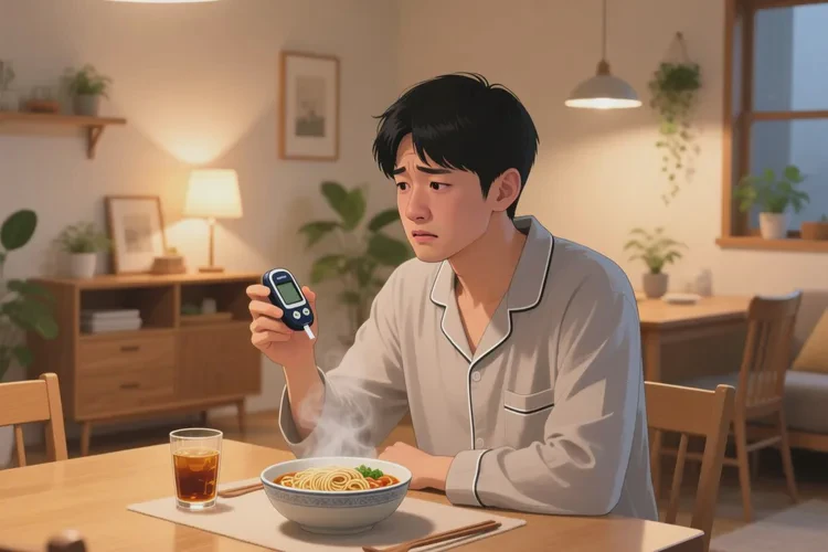 29岁中餐血糖12.7是怎么回事(图1)