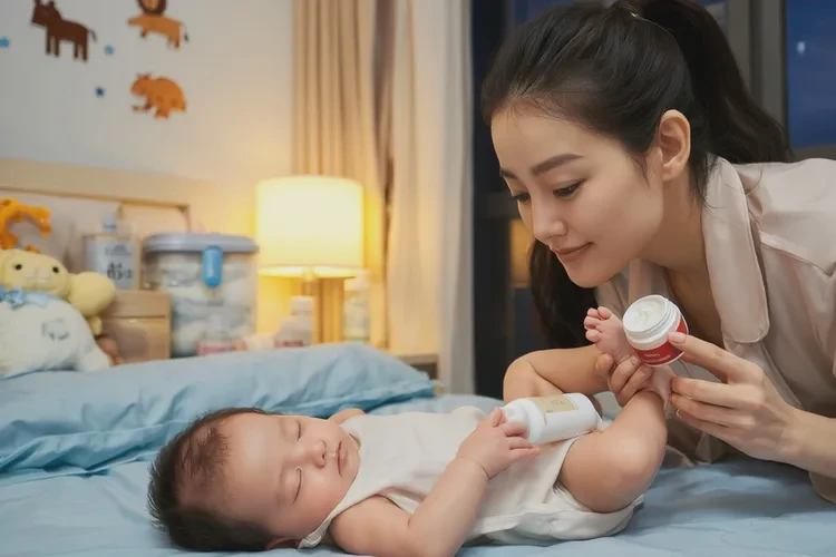 幼儿屁股上出现湿疹能治愈吗(图1)