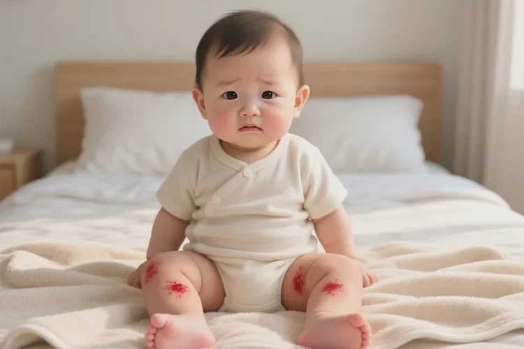 新生儿大腿起湿疹可以治愈吗(图3)