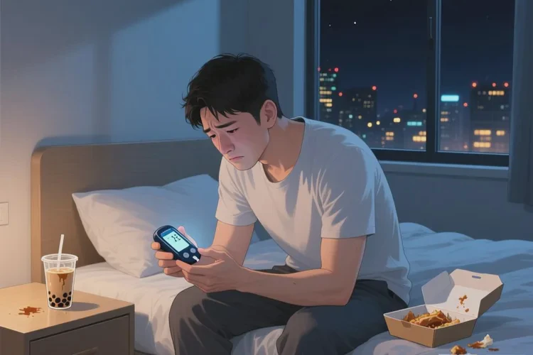 28岁晚上血糖14点4是怎么回事(图1)